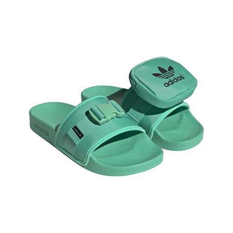 adidas slippers dames groen
